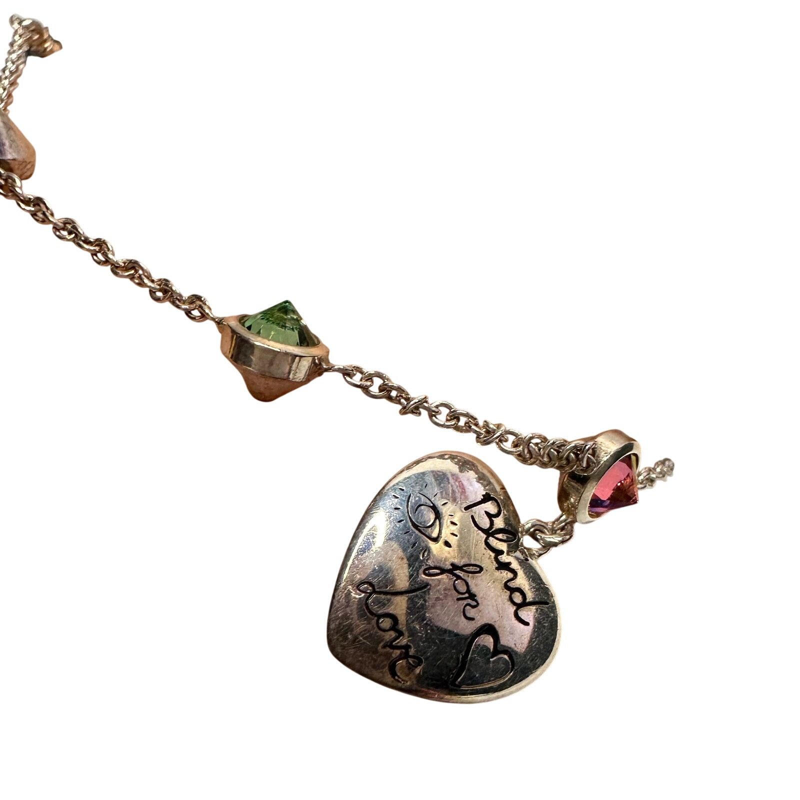 Gucci Gucci 'Blind for Love' Engraved Heart Bracelet w box Size ONE SIZE - 5 Thumbnail