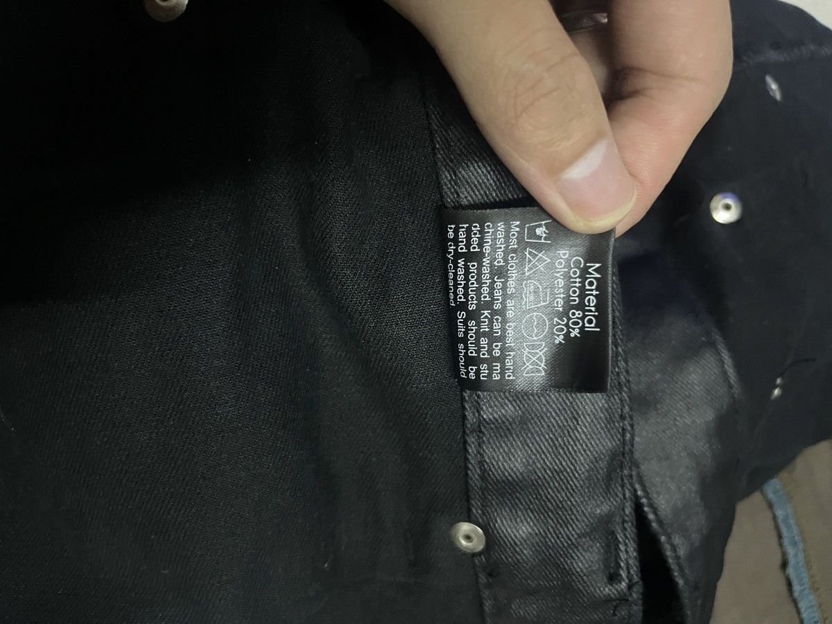 Japanese Brand 00s In The R Avant-Garde Wax Jeans Size US 30 / EU 46 - 8 Thumbnail