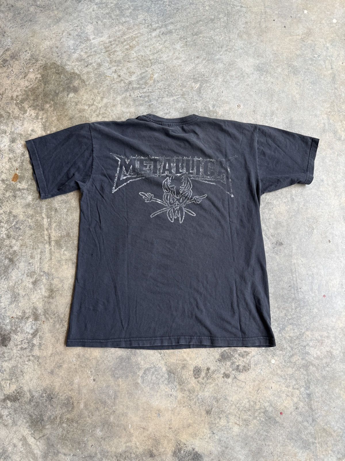 Band Tees × Metallica × Vintage *RARE* METALLICA WOMAN WARRIOR GUN VINTAGE 90s 00s Size US XL / EU 56 / 4 - 7 Thumbnail