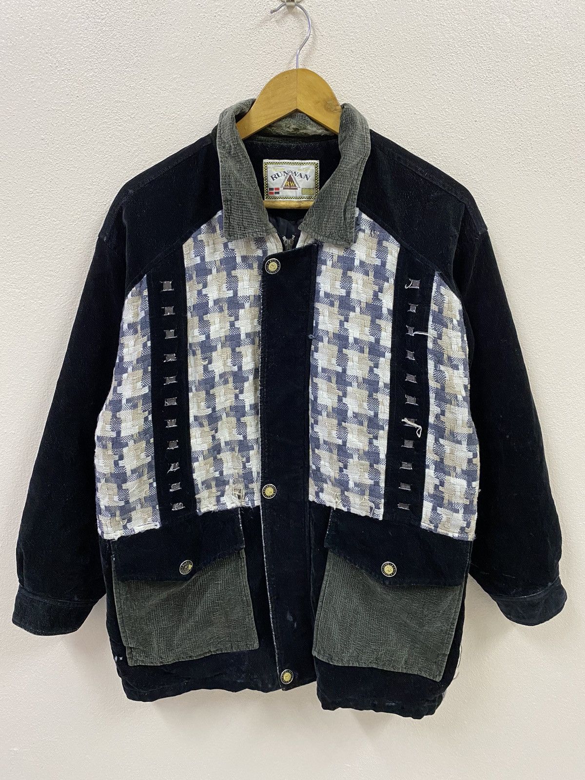 Japanese Brand Vintage Jacket Runwan Size US L / EU 52-54 / 3 - 1 Thumbnail
