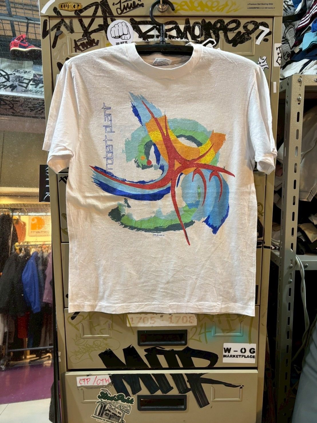 Band Tees Robert plant 1985’s Size US M / EU 48-50 / 2 - 1 Thumbnail