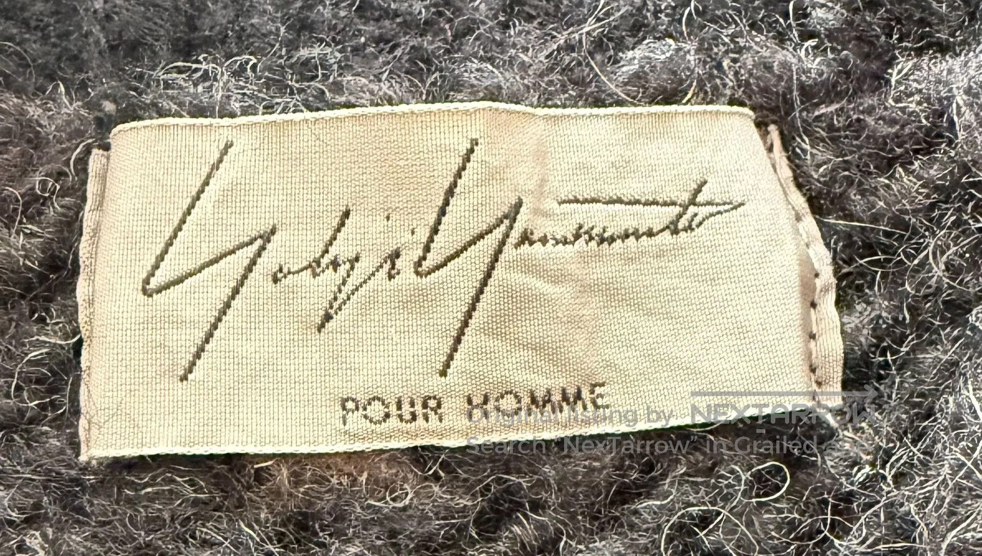 Yohji Yamamoto Yohji Yamamoto Wool Asymmetrical Sweater Coat. Size US M / EU 48-50 / 2 - 5 Thumbnail