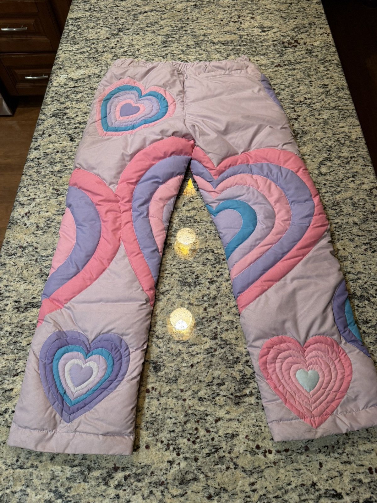 ERL ERL Heart Unisex Snowpants. Size US 31 - 2 Thumbnail