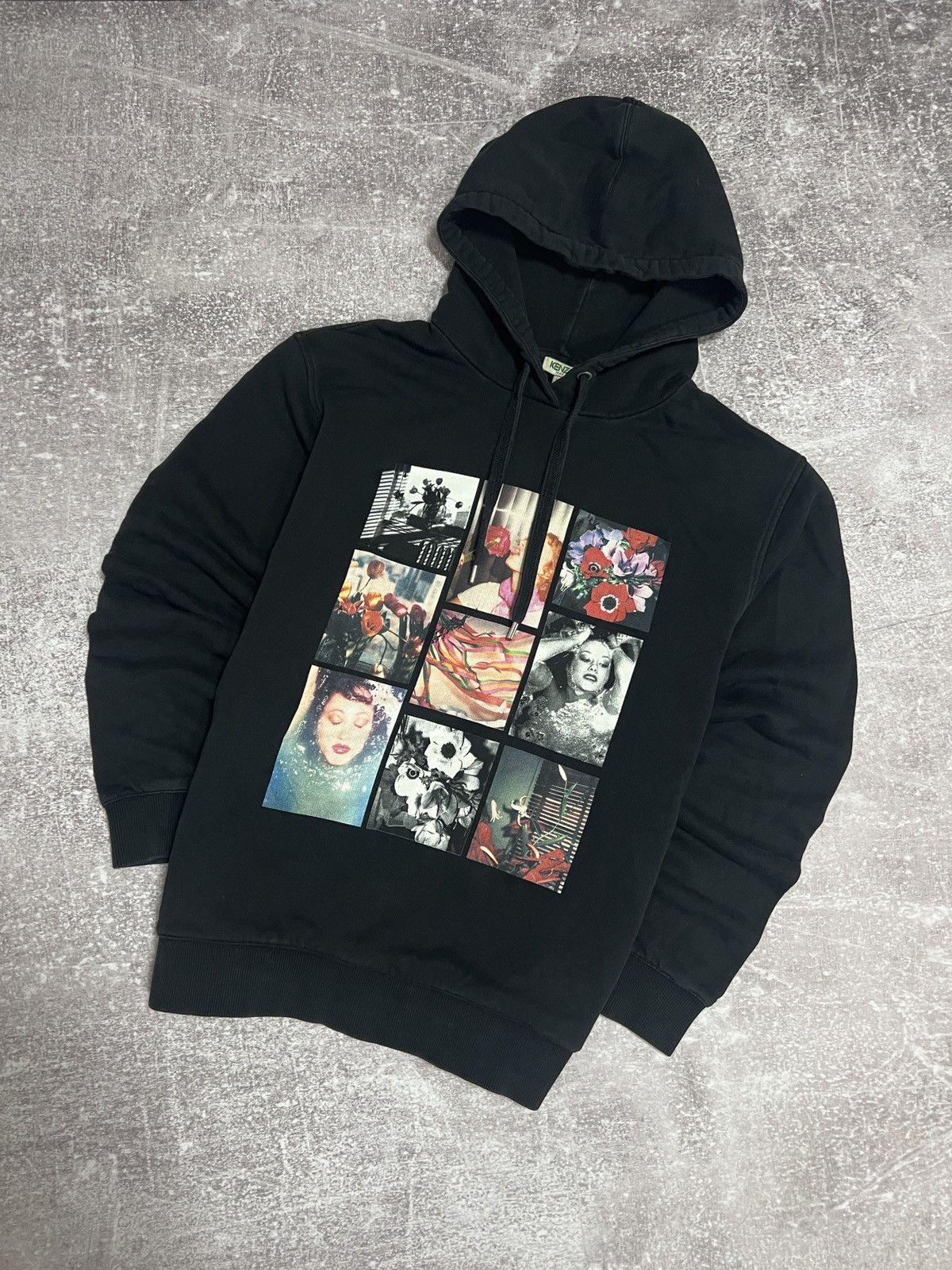 Kenzo Kenzo Paris Hoodie Big Logo Rare Size US XL / EU 56 / 4 - 1 Thumbnail