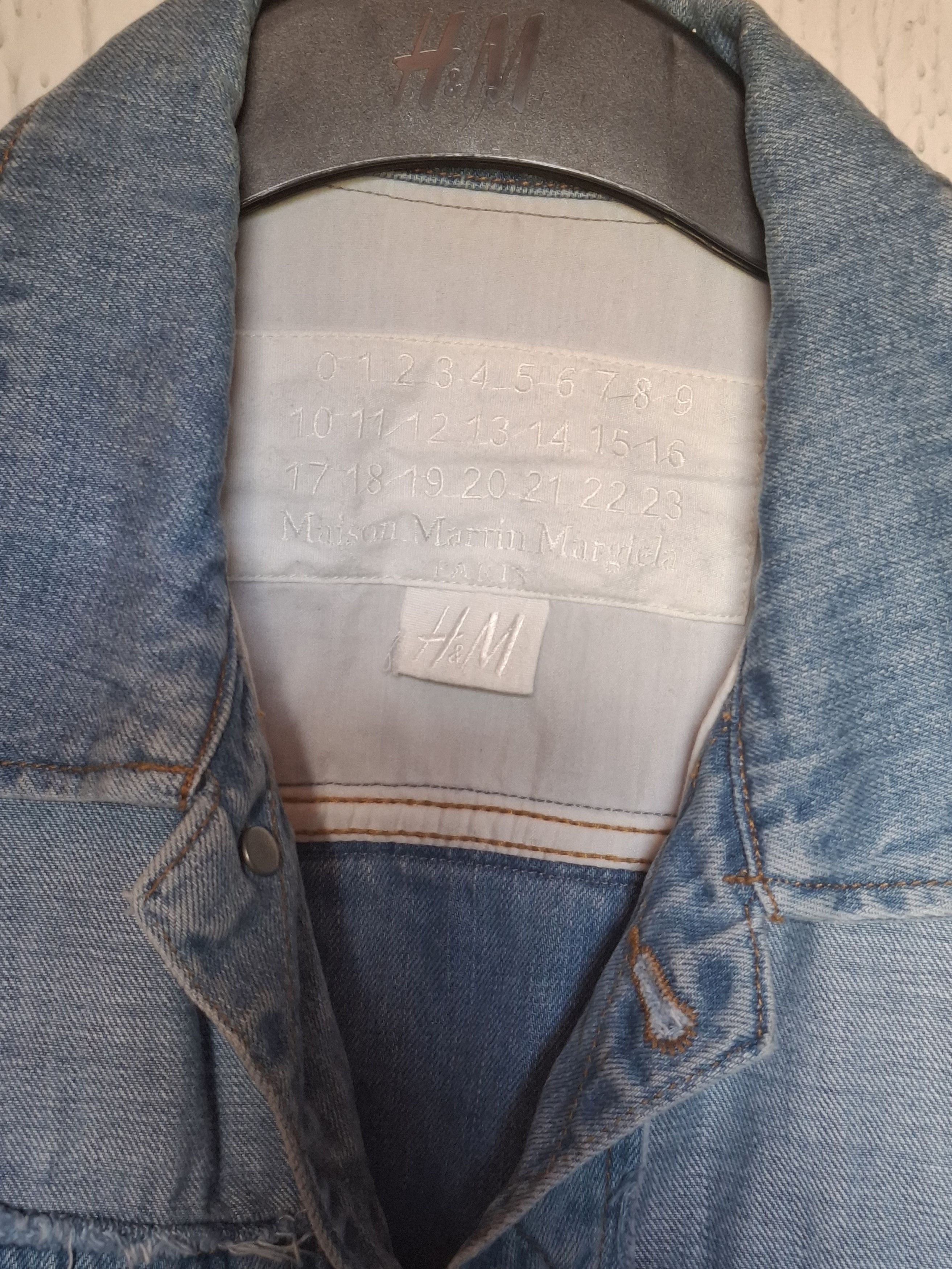 H&M × Maison Margiela Maison Margiela x H&M Reverse Denim Jacket FW12 (RARE) Size US M / EU 48-50 / 2 - 2 Thumbnail