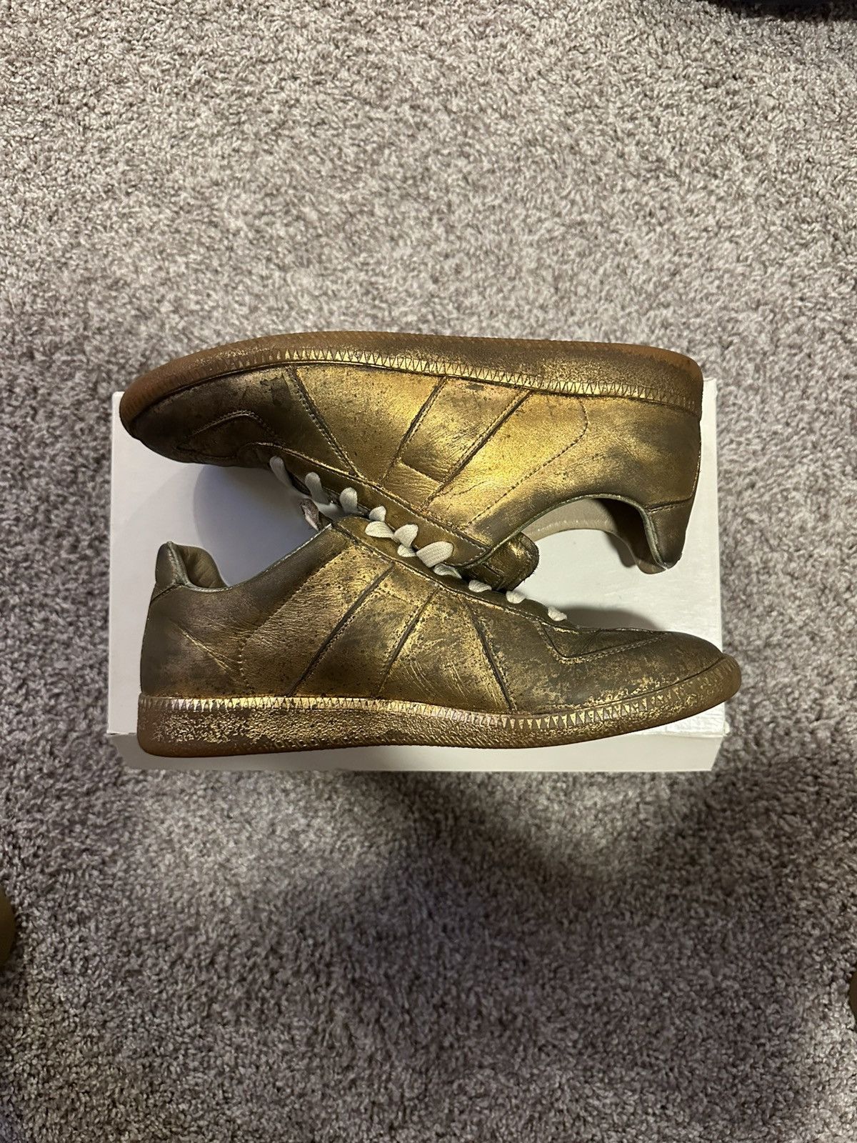 Maison Margiela Rare vintage Maison Martin Margiela GAT Gold Size US 7 / EU 40 - 1 Thumbnail
