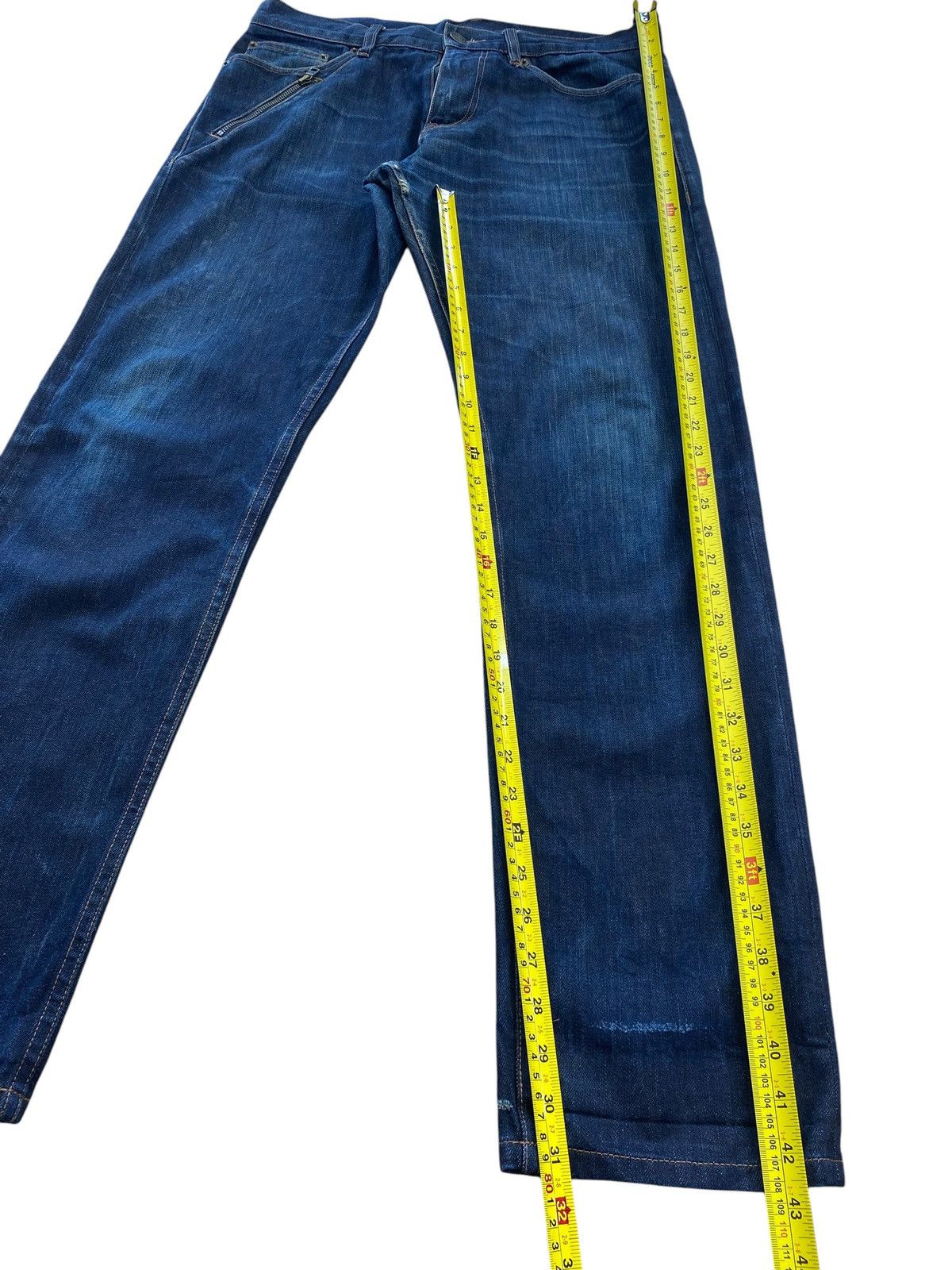 Armani Exchange Armani Exchange Blue Wash Style Straight Leg Jeans Size US 34 / EU 50 - 8 Thumbnail