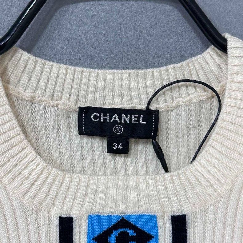 Chanel Chanel Letter string logo knitwear Size XXS / US 00 / IT 34 - 5 Thumbnail