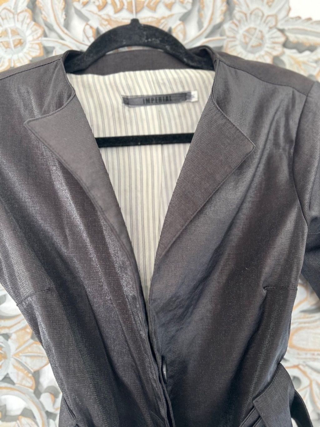 Imperial IMPERIAL Women Coat Black Size medium Size L / US 10 / IT 46 - 3 Thumbnail