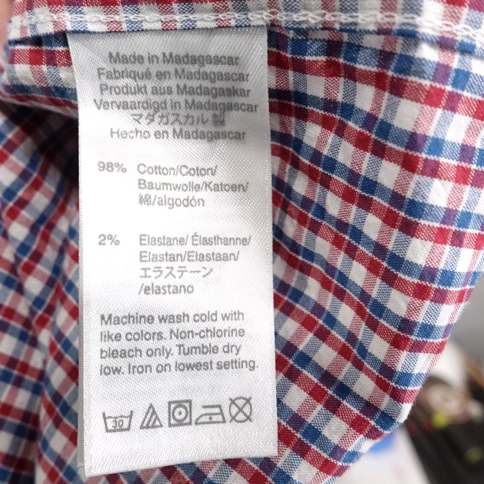 J.Crew J.CREW Classic Fit Shirt Mens XL Multicolor Check Long Sleeve Button-Up Flex Washed Size US XL / EU 56 / 4 - 7 Thumbnail