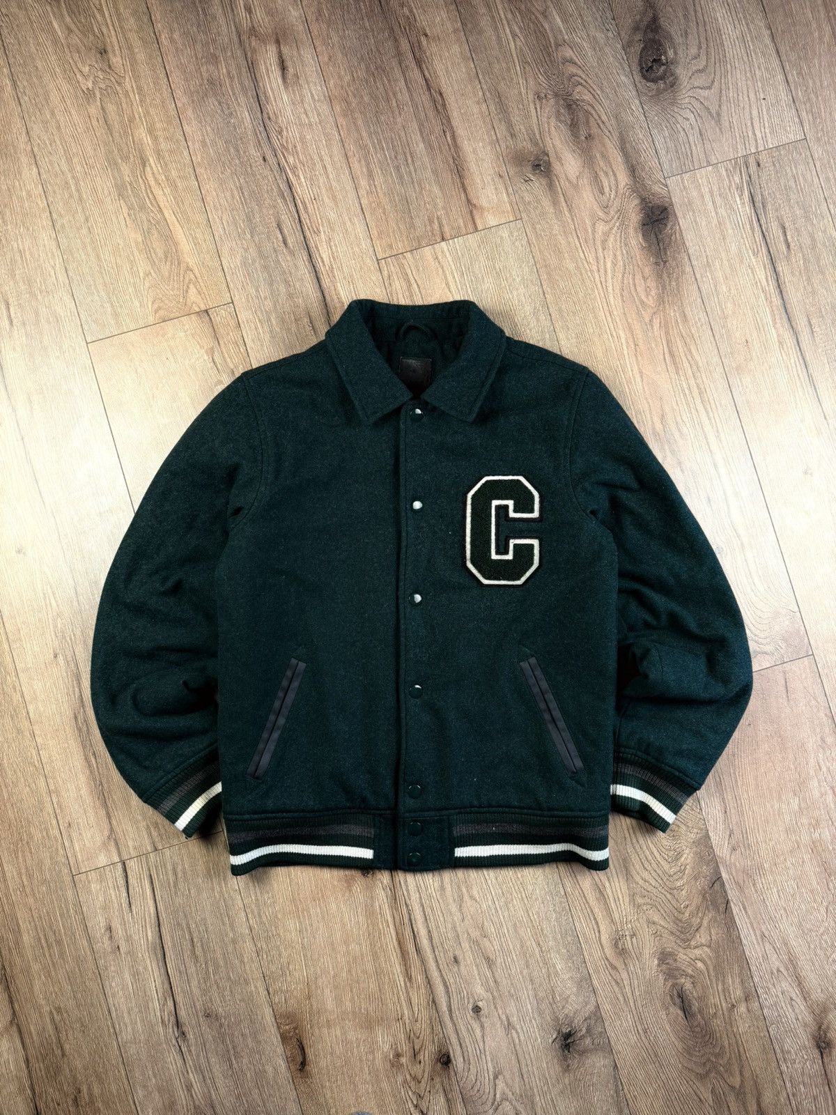 Carhartt Carhartt Tracker Jacket Green Wool Varsity Quilted Lined S Size US S / EU 44-46 / 1 - 2 Thumbnail