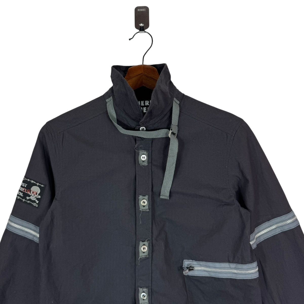Designer × Vintage VINTAGE HERE THERE REMOVER SHOULDER BUTTON JACKET Size US S / EU 44-46 / 1 - 3 Thumbnail