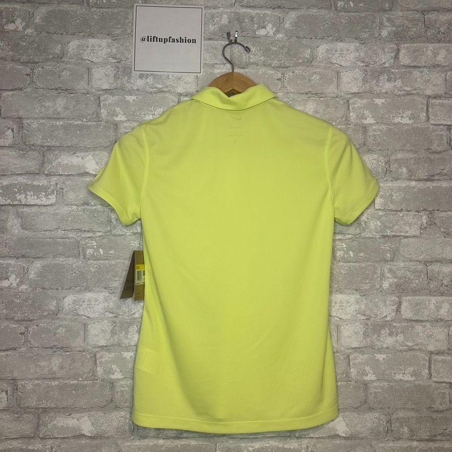 Nike Nike Women's Dri-Fit Victory Golf Polo NWT Size Small (Lemon Size S / US 4 / IT 40 - 7 Thumbnail