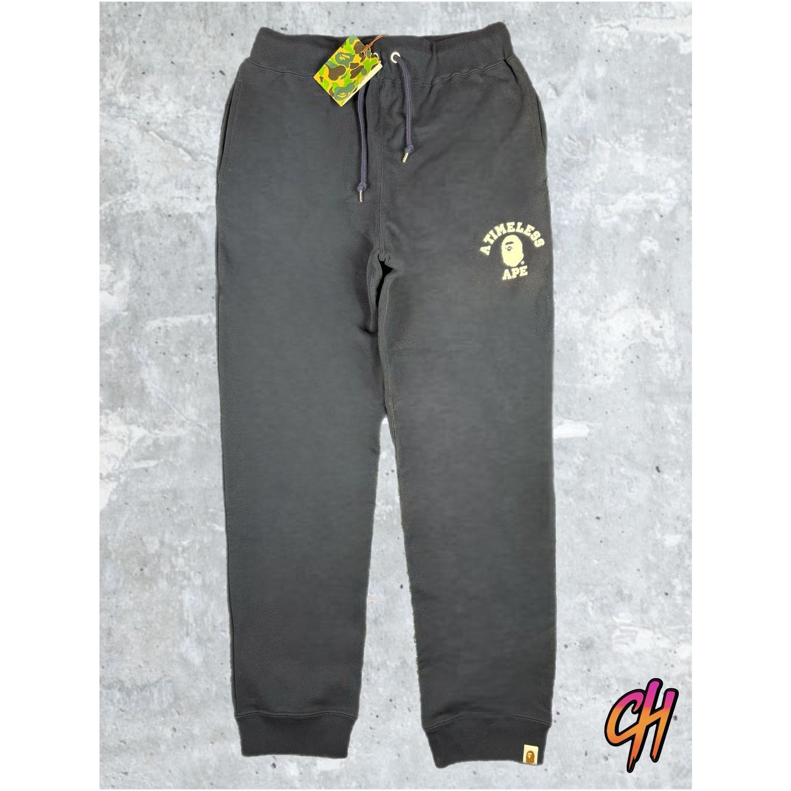 Bape Bape X JJJJound Navy College Sweatpants Size Large Size US 34 / EU 50 - 1 Thumbnail