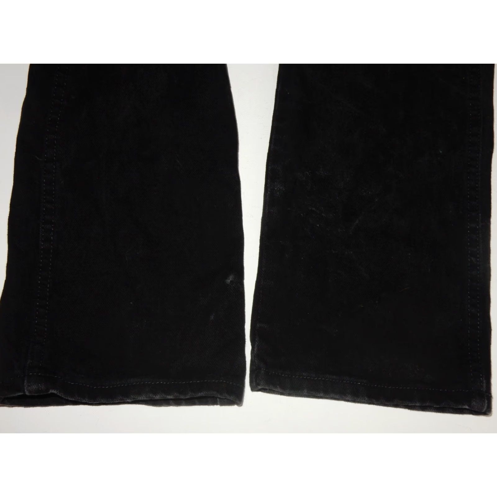 Wrangler VINTAGE Wrangler Men’s Denim Jeans Size 27x34 Straight Fit Black Denim 80s Size US 27 - 5 Thumbnail