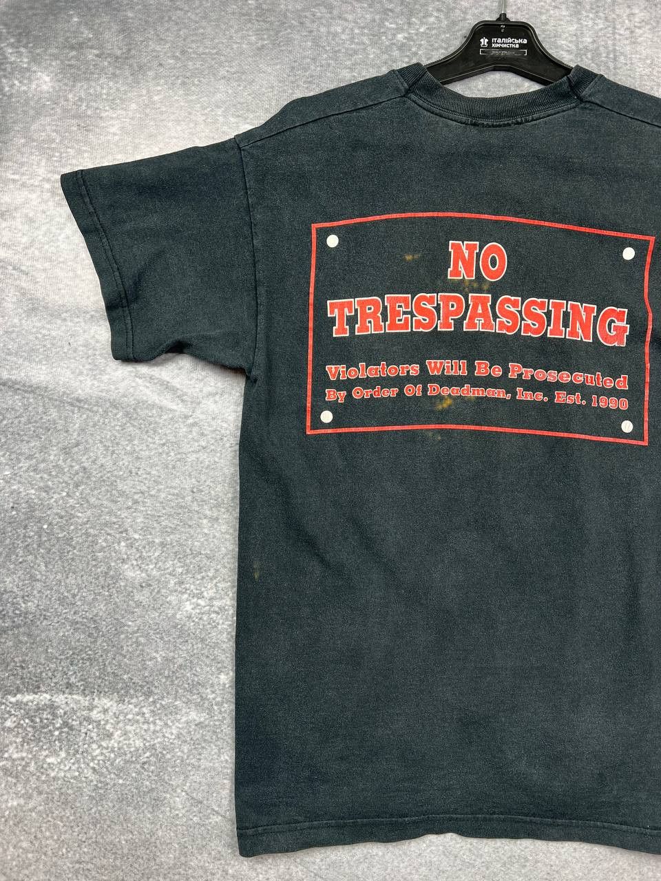 Vintage × WWE × WWF vintage undertaker t shirt it`s my yard merchendise Size US M / EU 48-50 / 2 - 7 Thumbnail