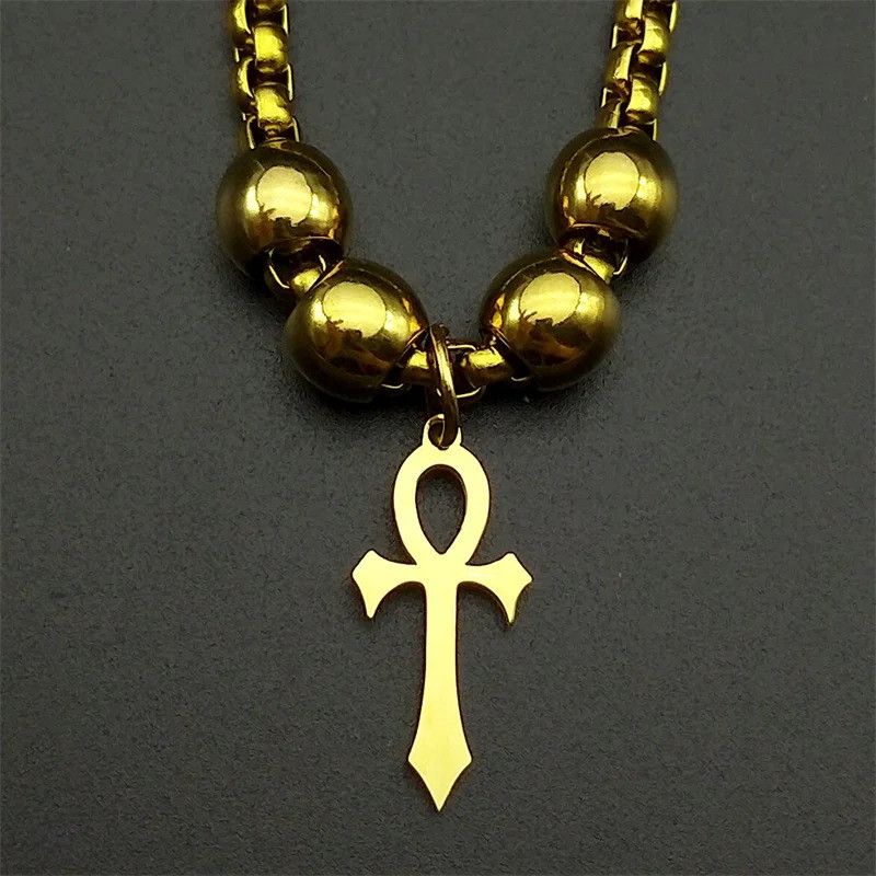 Jewelry Egypt Ankh Cross Bracelet Size ONE SIZE - 2 Thumbnail