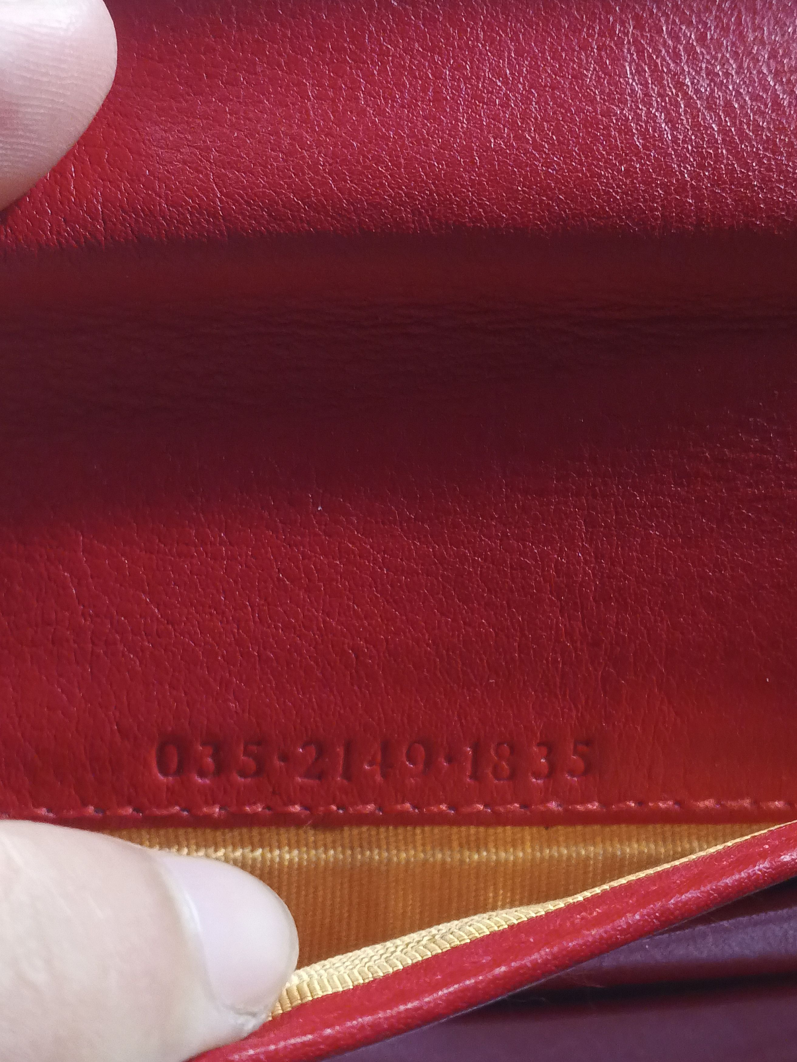 Gucci Vintage Gucci Horsebit Red Leather Wallet Size ONE SIZE - 3 Thumbnail