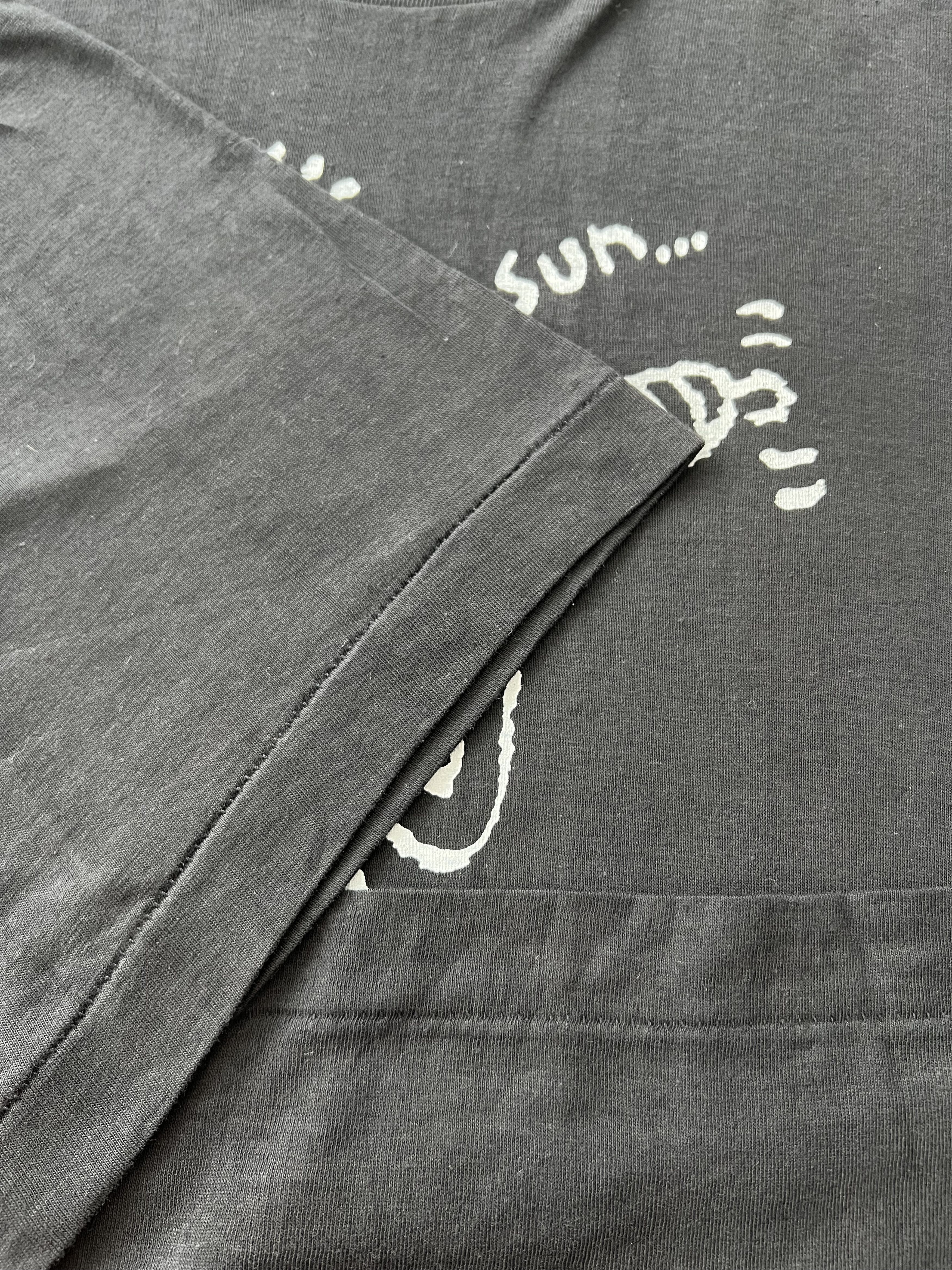 Cartoon Network Vintage 90s Fido Dido Sea Sun Cartoon Black T-shirt Size US XL / EU 56 / 4 - 7 Thumbnail