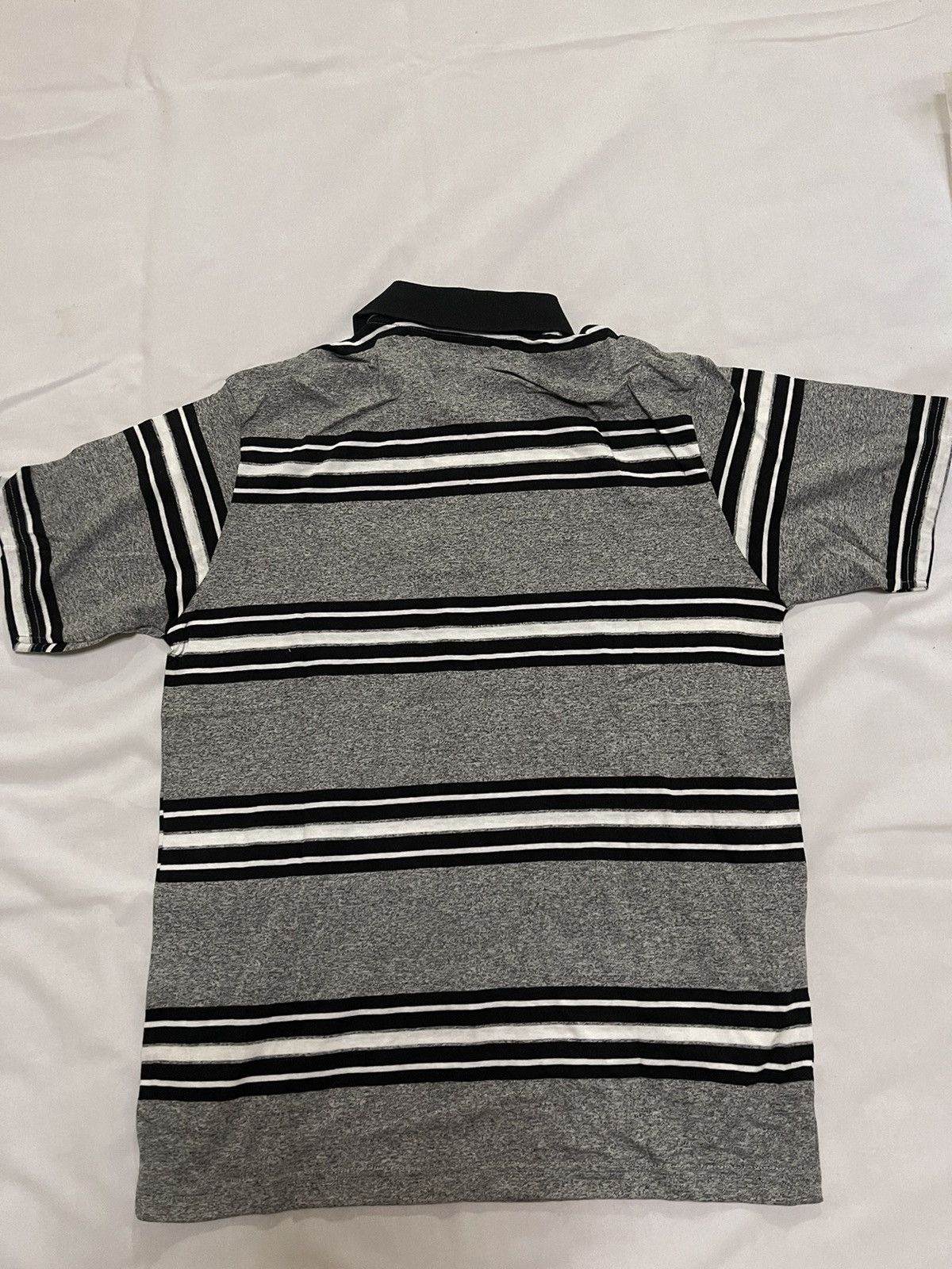 Supreme Supreme black grey stripe polo T-shirt Size US S / EU 44-46 / 1 - 2 Thumbnail