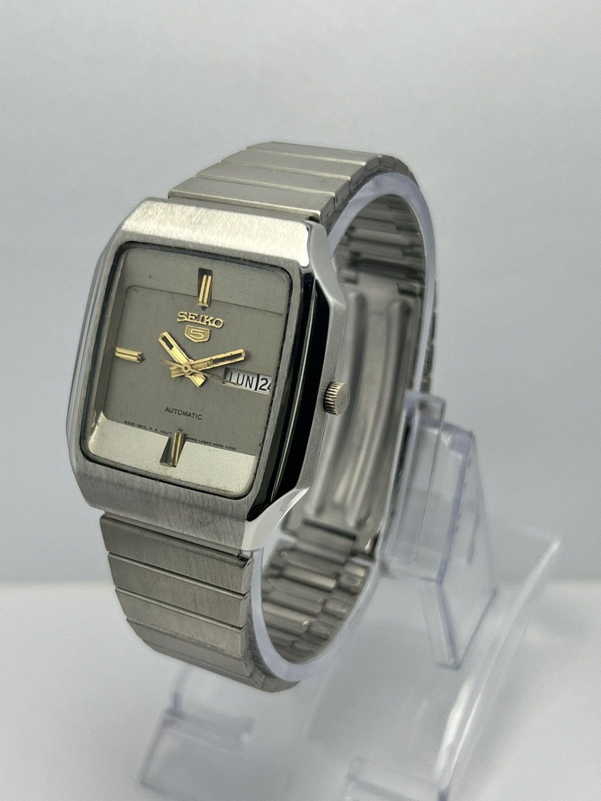 Seiko Seiko 5 Automatic Vintage Wrist Watch Day/Date Japan Size 36 - 3 Thumbnail