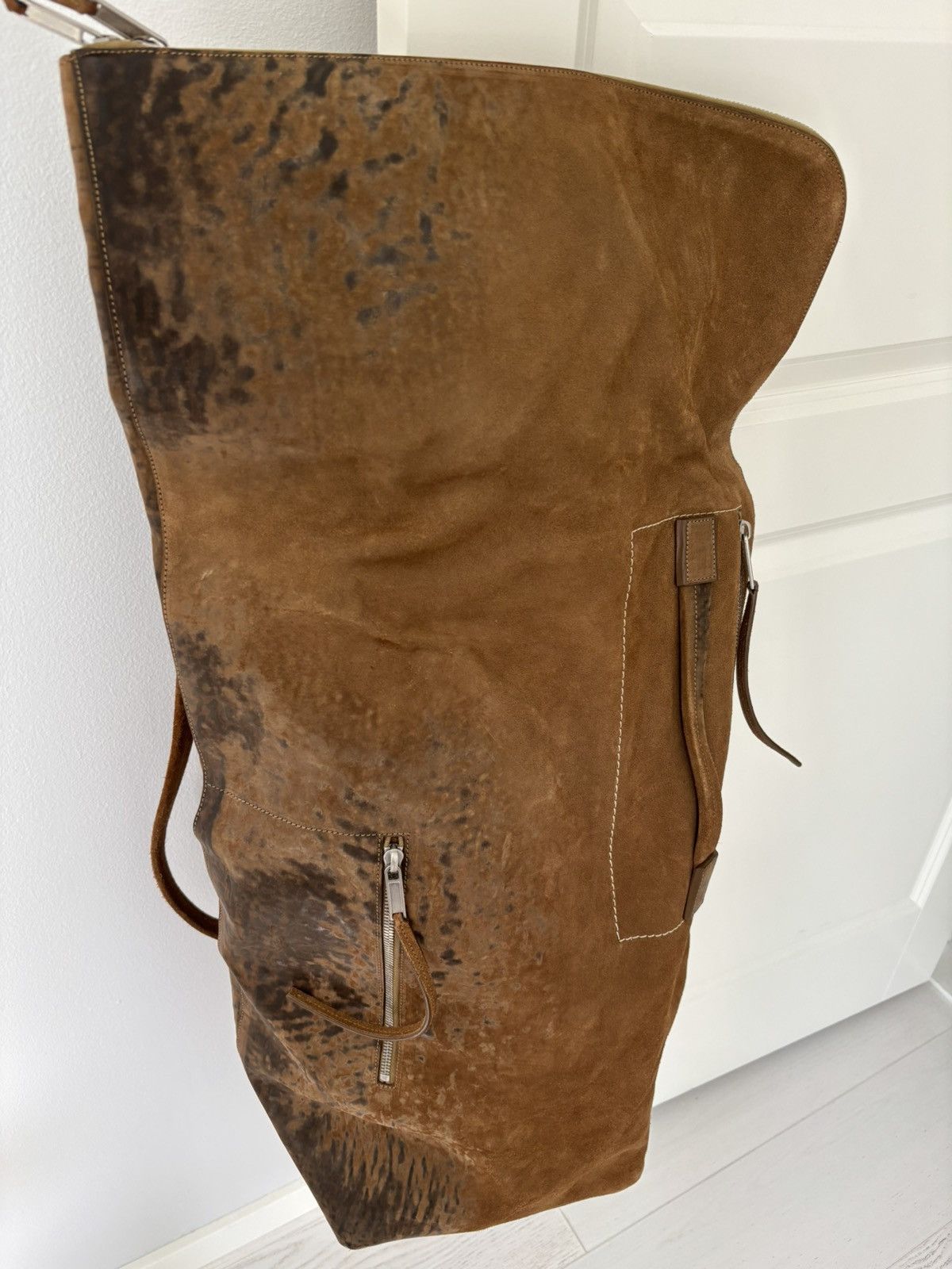 Rick Owens Rick Owens Oversized Babel Calfskin Duffel – Extremely Rare Size ONE SIZE - 2 Thumbnail