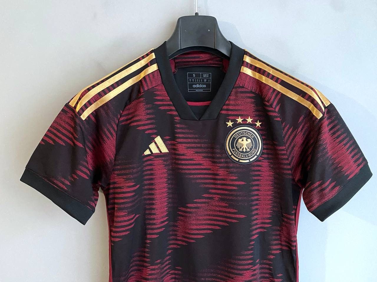 Adidas Adidas Germany National Team 2022 Away Soccer Jersey, Size S Size US S / EU 44-46 / 1 - 3 Thumbnail