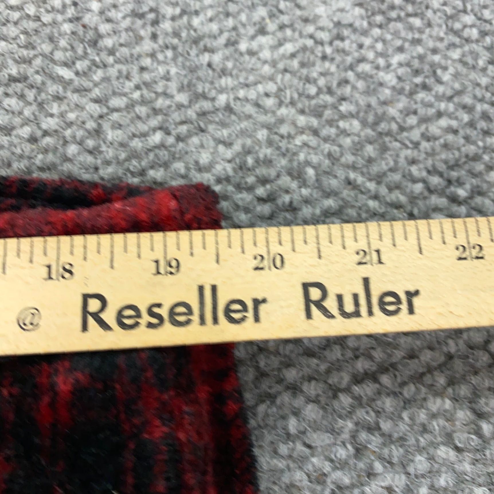 Vintage American Outdoorsman Fleece Pajama Pants Mens XL Red Plaid Lounge Drawstring Bottoms Size US 36 / EU 52 - 6 Thumbnail