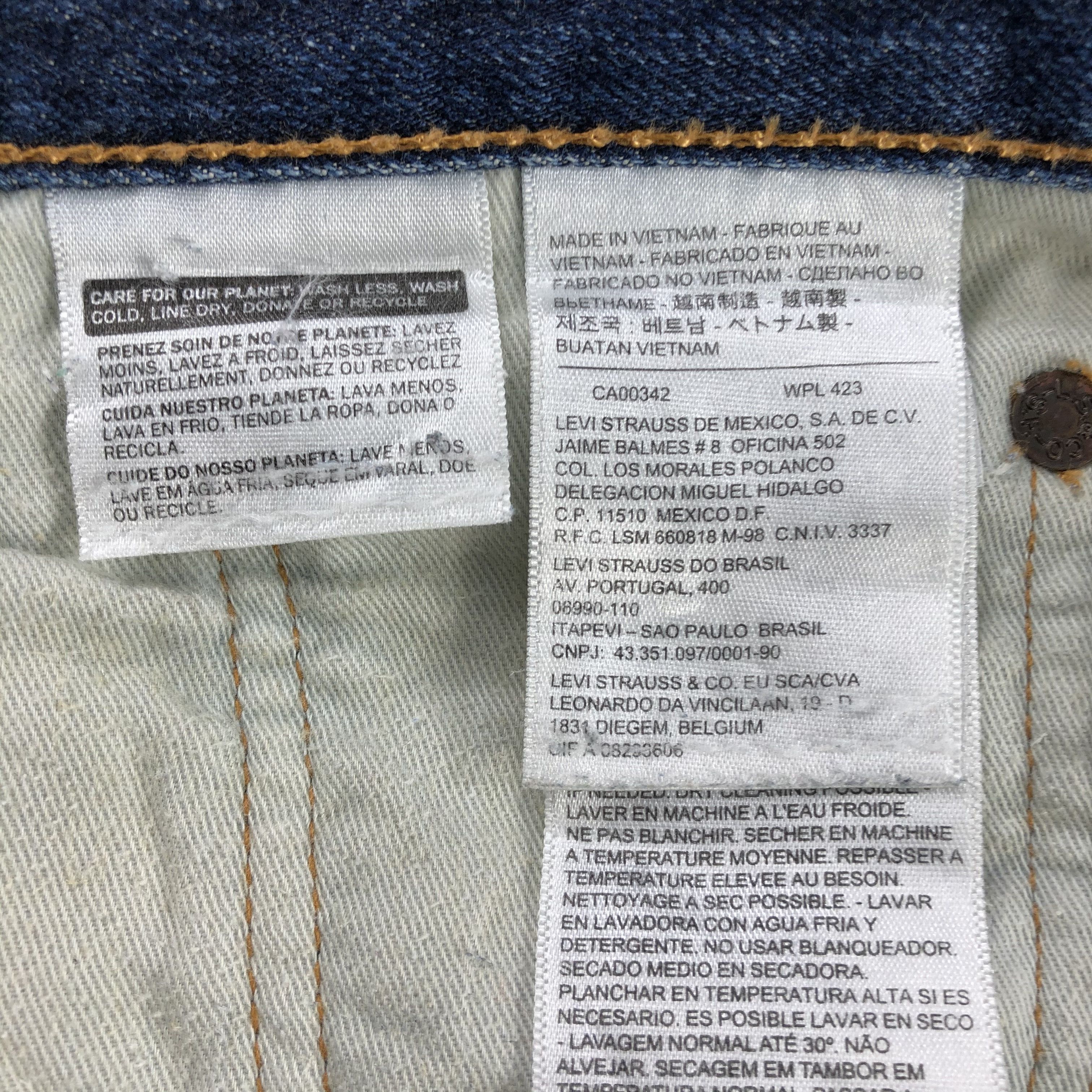 Levi's × Vintage Vintage Blue Wash Levis 503 Jeans-JM2803 Size US 36 / EU 52 - 11 Thumbnail