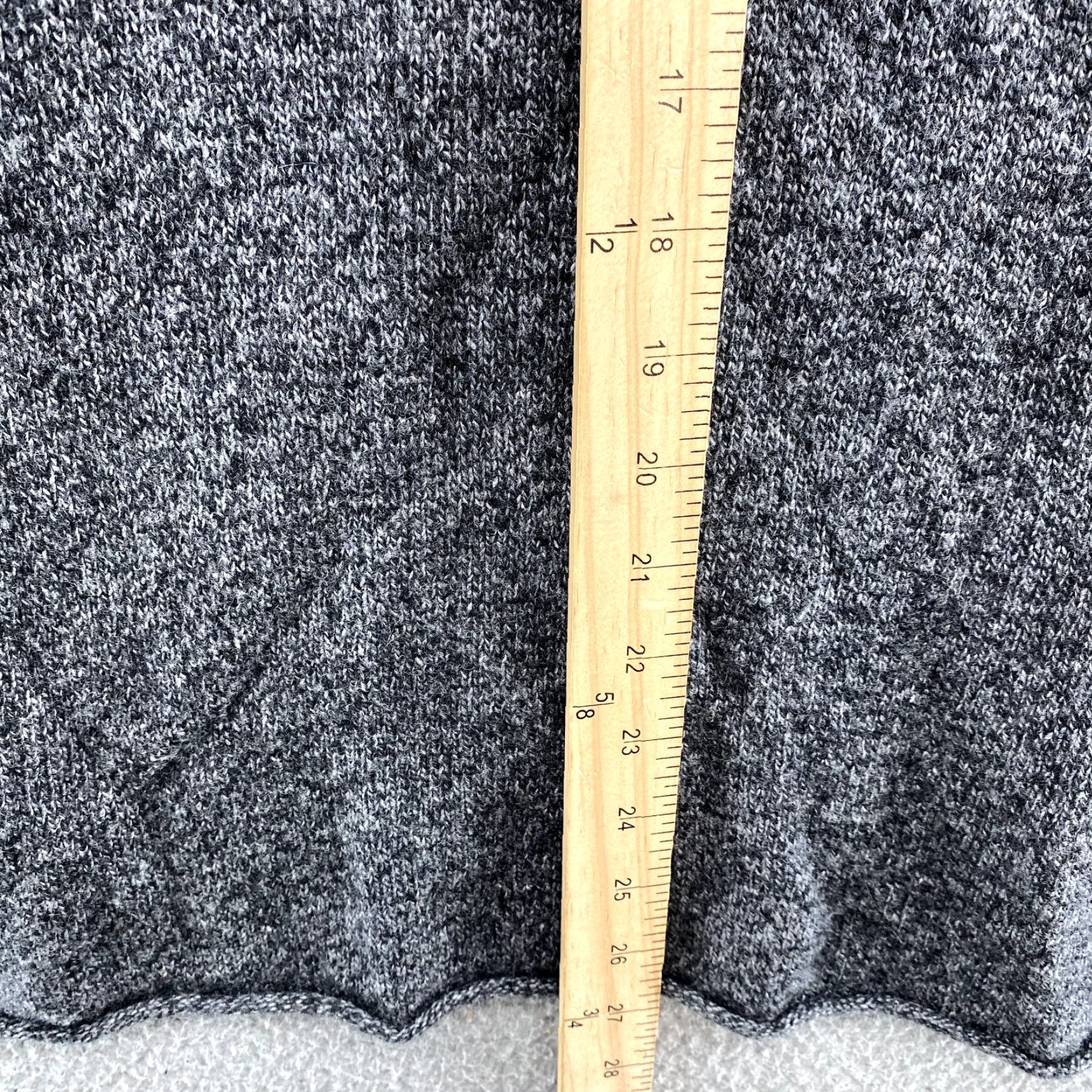 Banana Republic Banana Republic Cardigan Womens Medium Gray Open Lambswool Cashmere Corpcore Academia Sweater Size M / US 6-8 / IT 42-44 - 5 Thumbnail