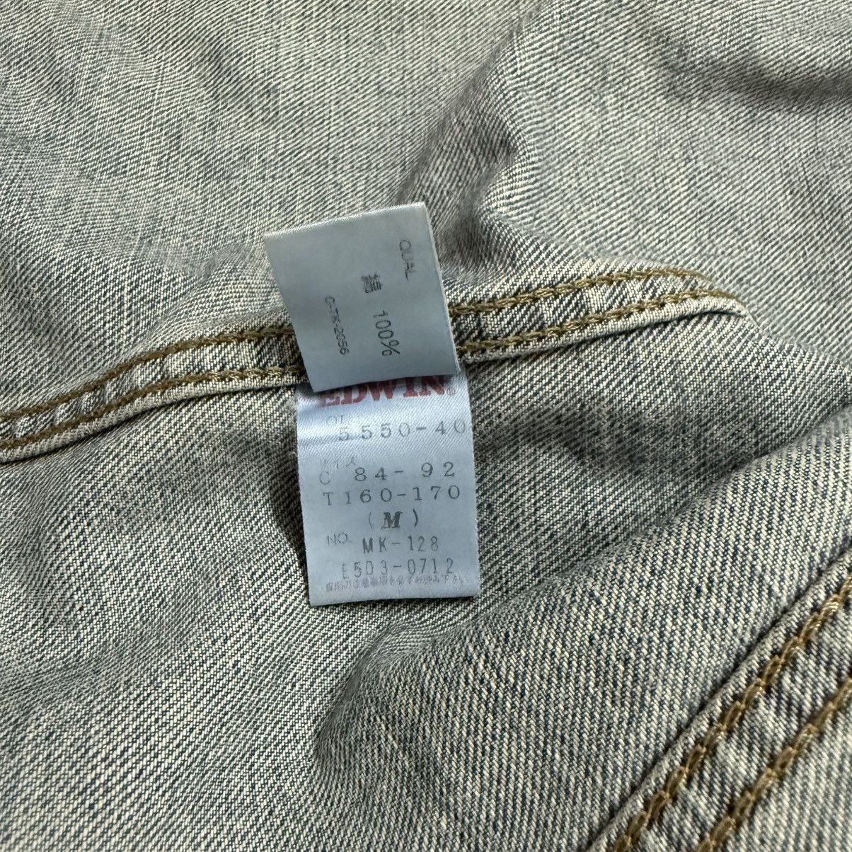 Edwin Vintage Edwin Selvedge Denim Jacket Trucker Size US S / EU 44-46 / 1 - 11 Thumbnail