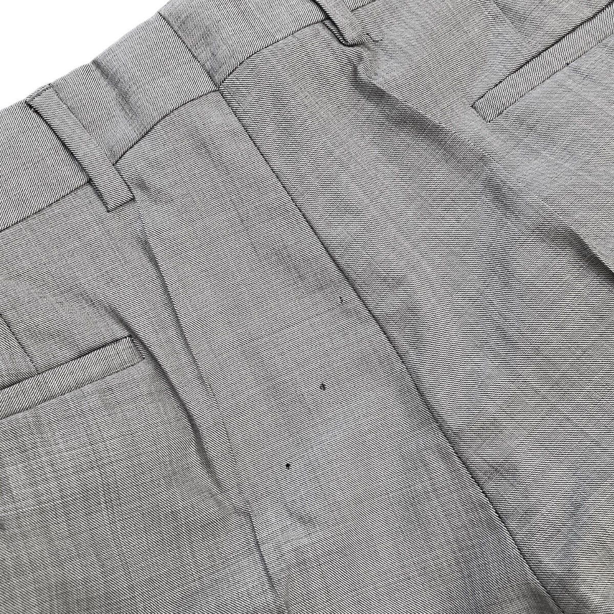 Prada 🔵virgin wool twill tailored suit in light grey Size 50R - 6 Preview