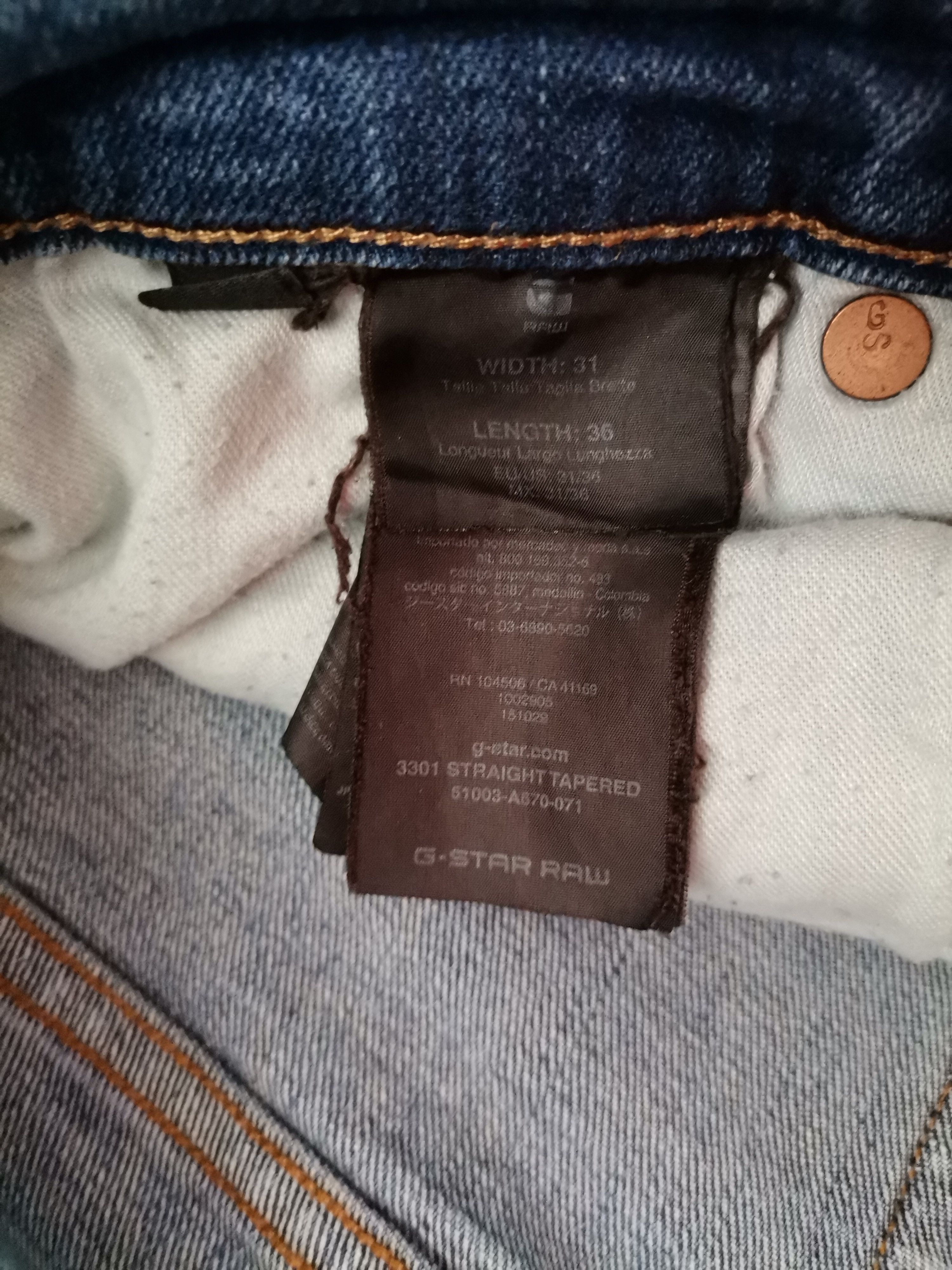 G-Star G-Star Raw Jeans Size US 31 - 2 Thumbnail