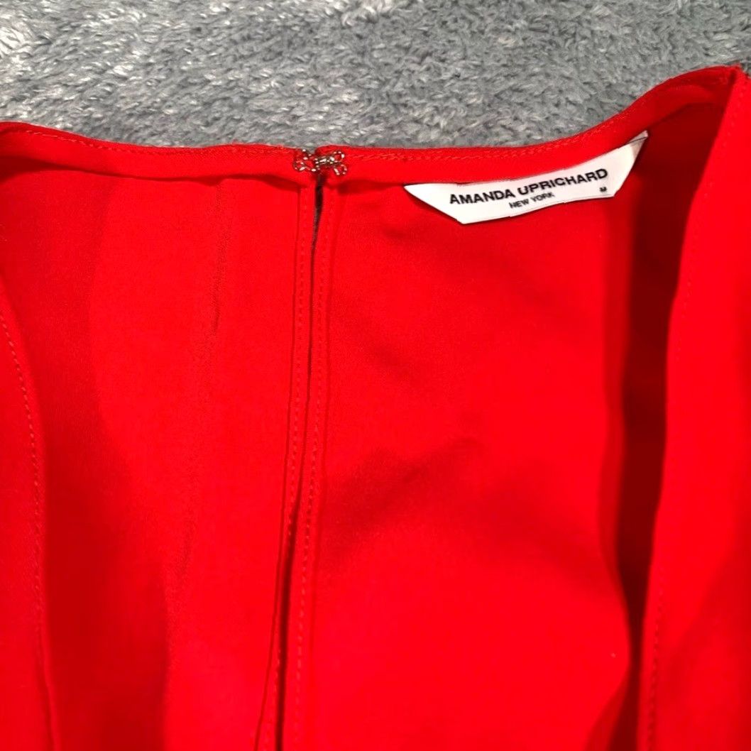 Amanda Uprichard **Amanda Uprichard Red Midi Dress** User: **Amanda Uprichard Red Midi Dress** M Size M / US 6-8 / IT 42-44 - 6 Thumbnail