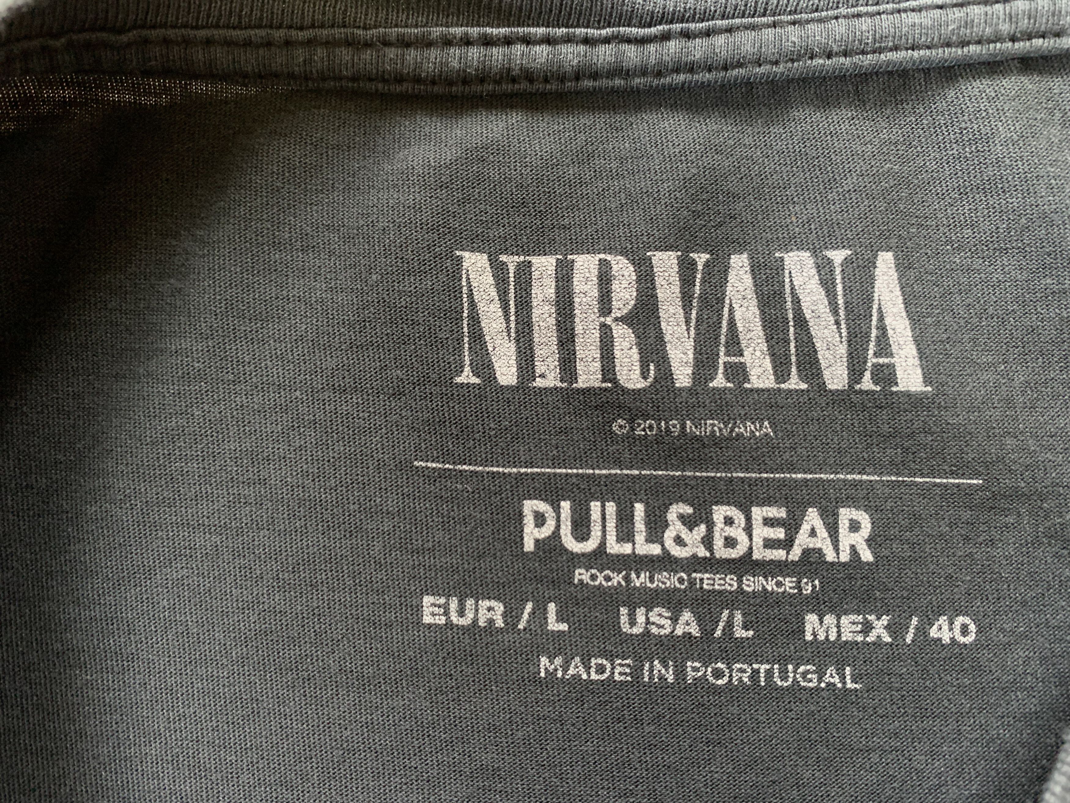 Pull & Bear Pull&Bear Nirvana Unplagged In New York Tour T Shirt Size US L / EU 52-54 / 3 - 7 Thumbnail