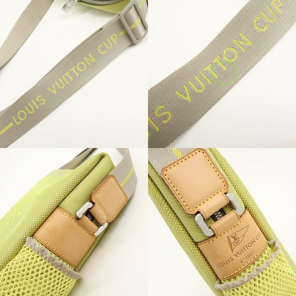 Louis Vuitton Louis Vuitton LV Cup Weatherly Shoulder Bag Nylon Green Size ONE SIZE - 4 Thumbnail