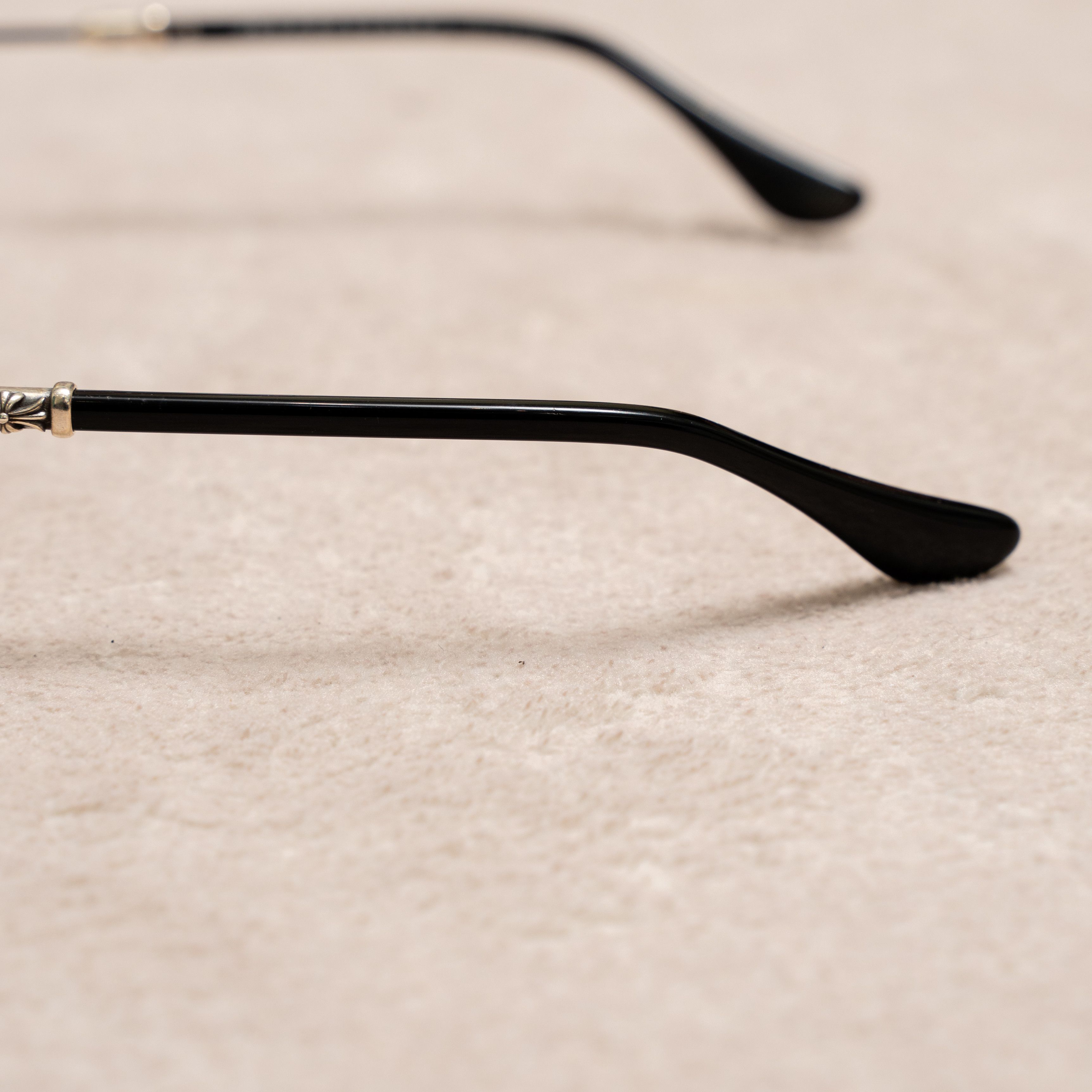 Chrome Hearts CHROME HEARTS EDITH F. BLACK/MATTE BLACK Size ONE SIZE - 4 Thumbnail
