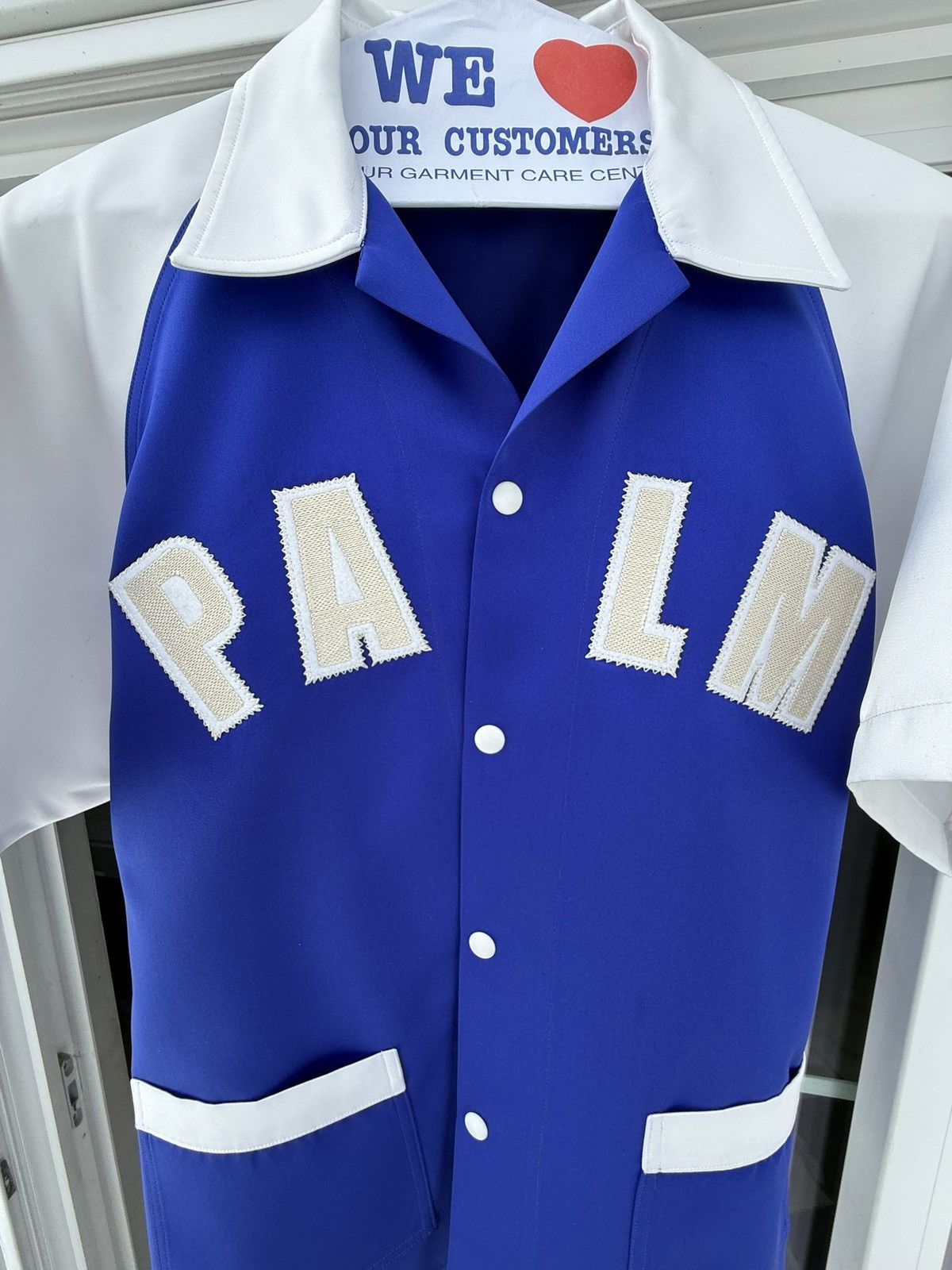 Palm Angels Palm Angles Bowling Baseball Shirt Size US L / EU 52-54 / 3 - 2 Thumbnail