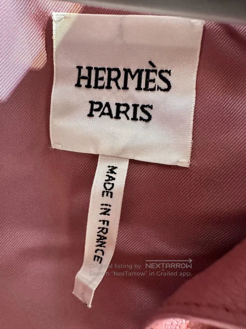Hermes Hermes Leather Jacket Pink Smoke Size XS / US 0-2 / IT 36-38 - 2 Thumbnail