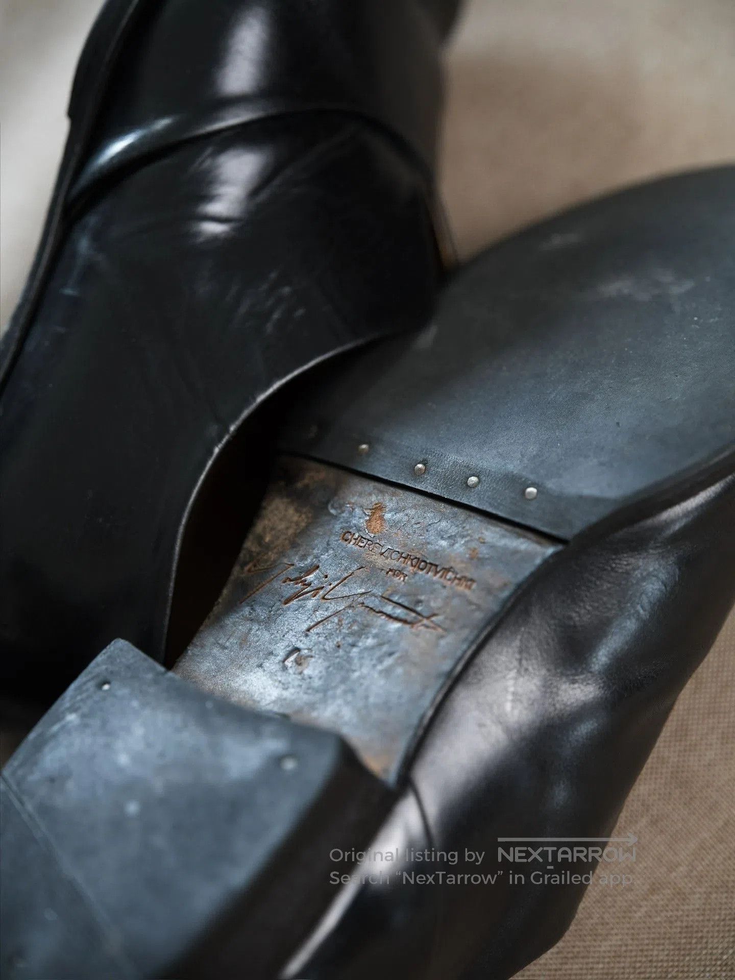 Yohji Yamamoto Yohji Yamamoto x cherevichkiotvichki Leather Shoes. Size US 8 / EU 41 - 3 Thumbnail