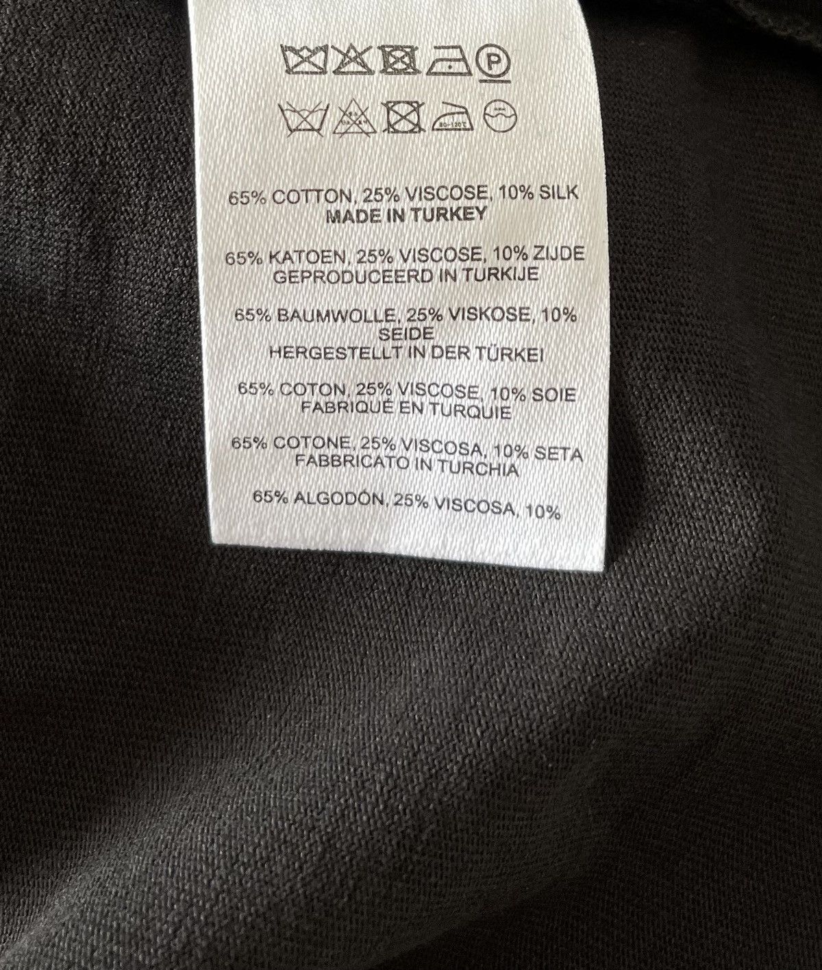 Dries Van Noten Dries Van Noten Black Paneled T-Shirt Size US XL / EU 56 / 4 - 8 Thumbnail