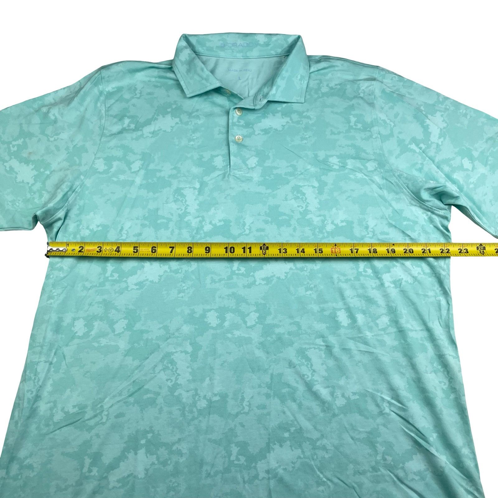 Other B.Draddy Men’s 100% Pima Cotton S/S Polo Shirt Pastel Blue C Size US L / EU 52-54 / 3 - 6 Thumbnail