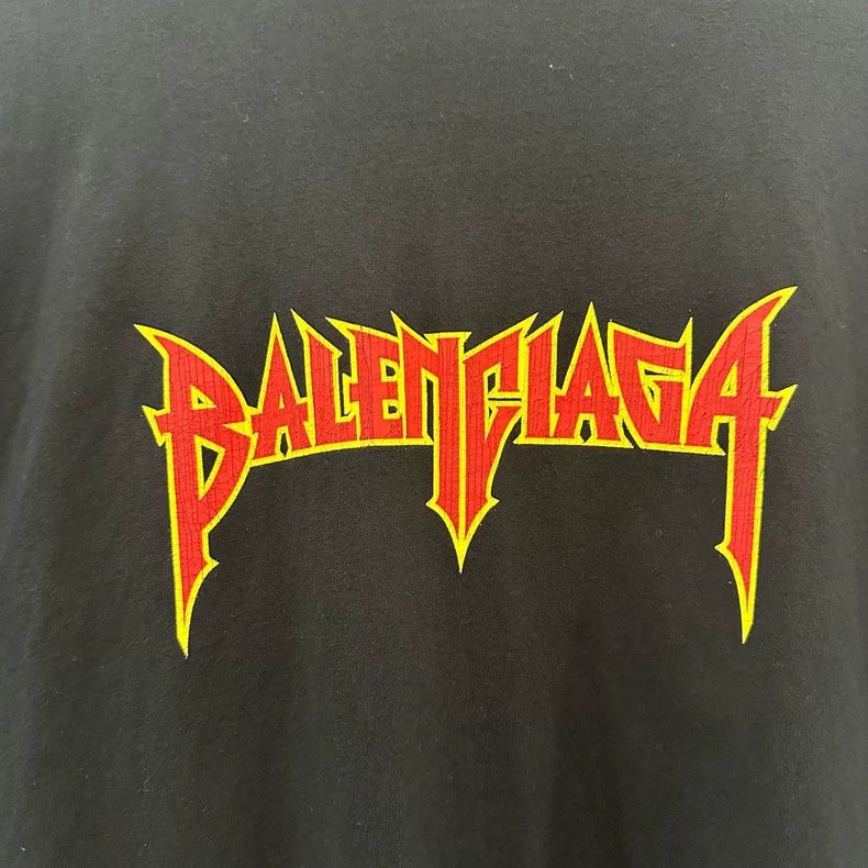 Balenciaga Balenciaga Rock and roll splash-ink flame destruction lett Size US S / EU 44-46 / 1 - 5 Thumbnail