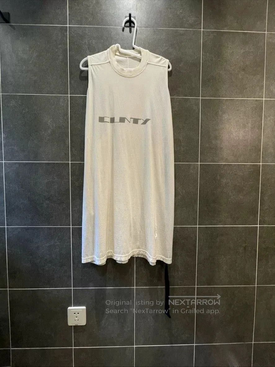 Rick Owens Drkshdw Rick Owens Drkshdw Slogan Tank Top. Size US L / EU 52-54 / 3 - 1 Thumbnail