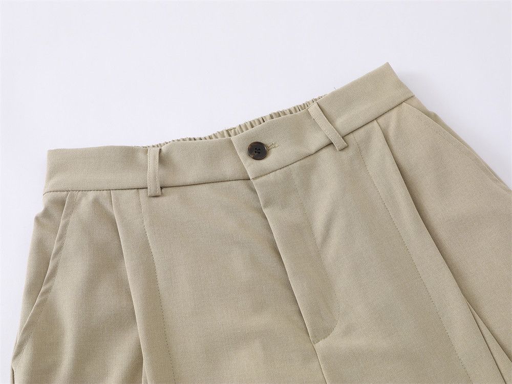 Japanese Brand Men's Vibe-Style Paneled Loose-Fit Casual Shorts Size US 32 / EU 48 - 3 Thumbnail