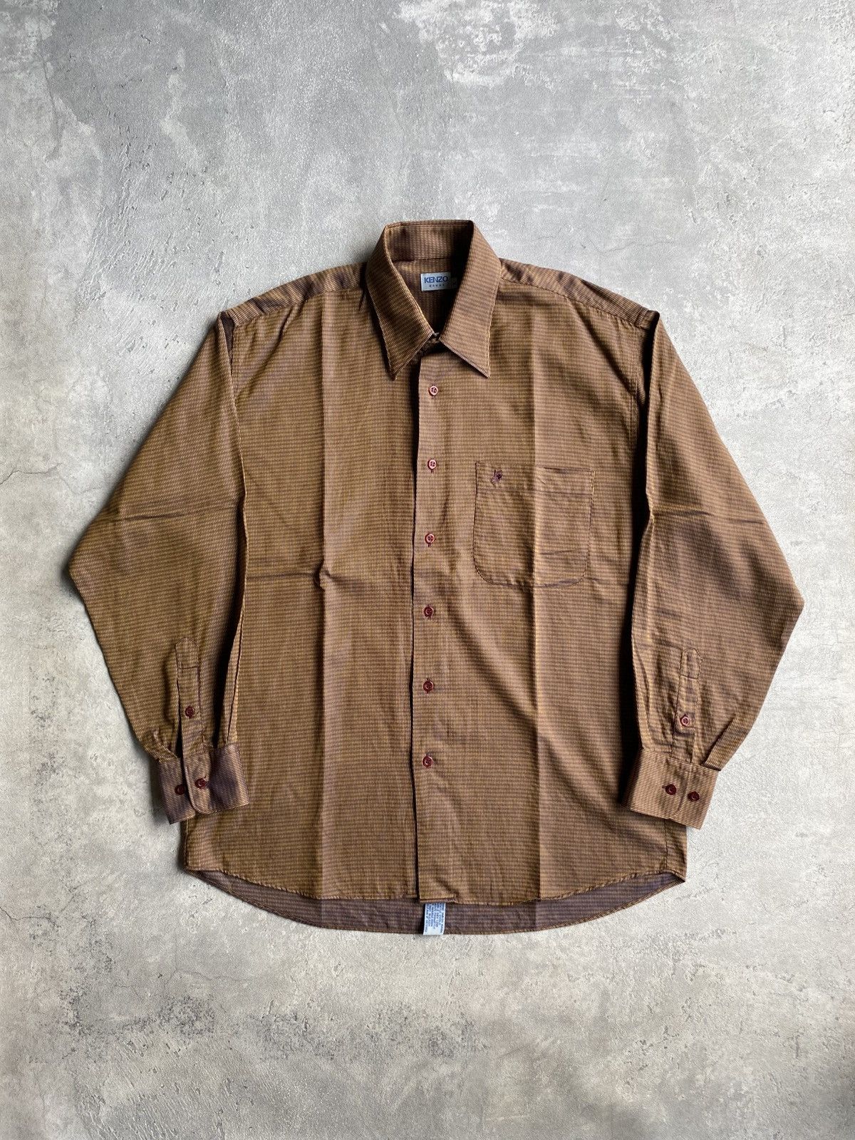 Kenzo Vintage Kenzo Homme Shirt Size US L / EU 52-54 / 3 - 1 Thumbnail