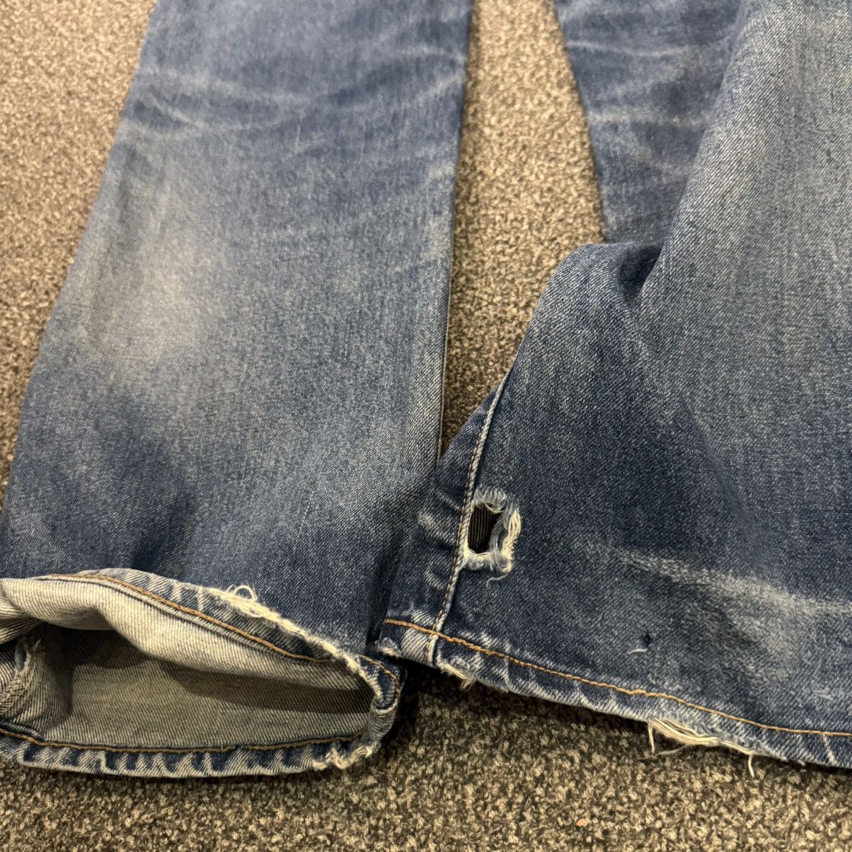 Warehouse 🔥🇯🇵 90s Japanese Denim Warehouse Light Wash Jean W28 Size US 28 / EU 44 - 9 Thumbnail