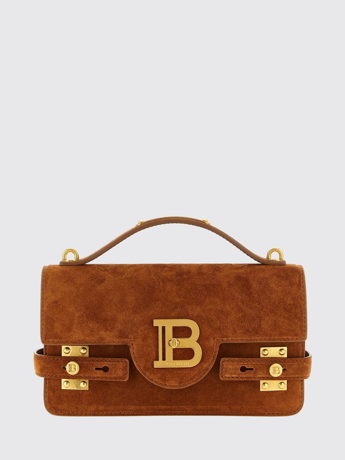 Balmain Handbag Woman Brown
