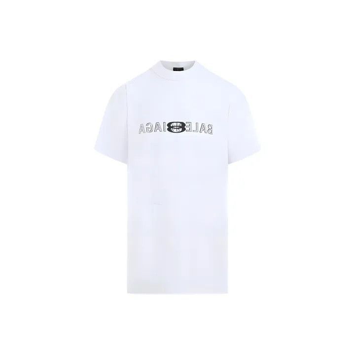 Balenciaga Balenciaga Balenciaga Logo Print Short Sleeve TShirt -2507 Size US L / EU 52-54 / 3 - 1 Thumbnail