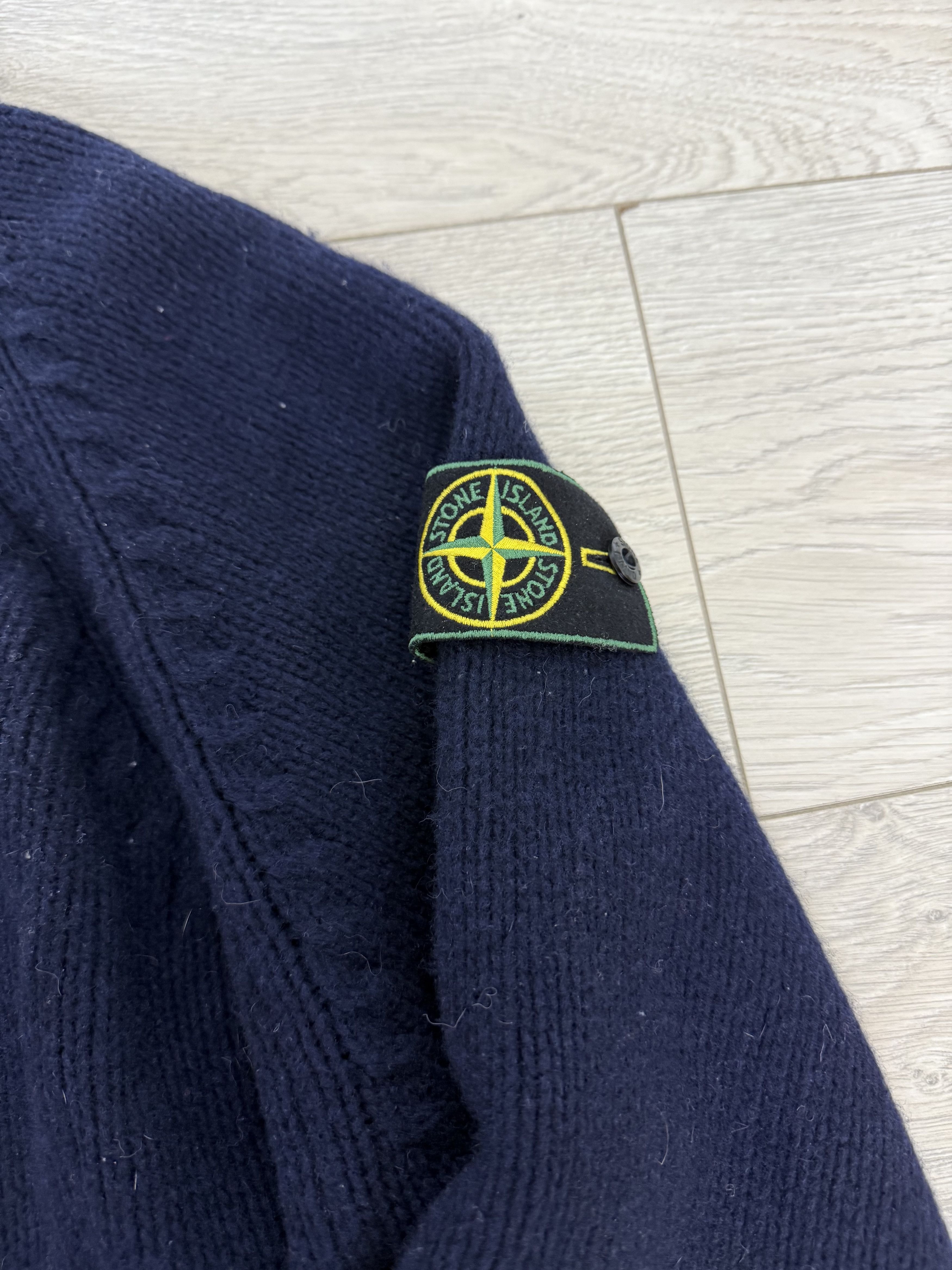 Stone Island Stone Island Archive Wool Fisherman Knit AW 1997 Size US XXL / EU 58 / 5 - 4 Thumbnail